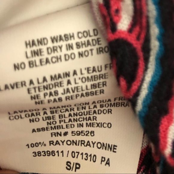 Lucky Brand Swimwear Cover Up Size Small - Picture 6 of 9